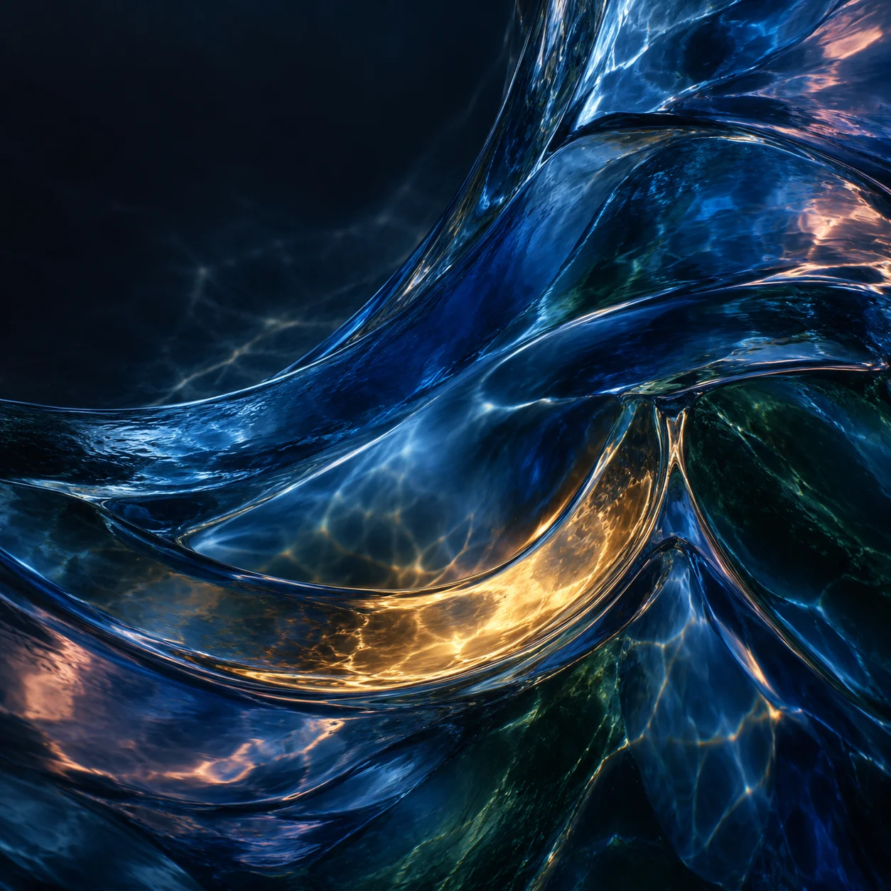 The Water Kept the Warmth — imagined artwork from The Current.